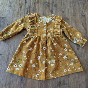 3/24$ Baby Floral Ruffle Dress size 6-9 months